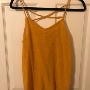 New! Mustard tank top